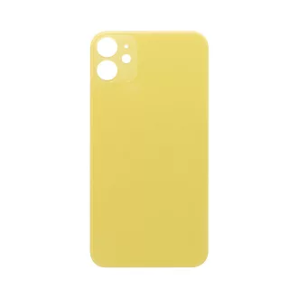 iPhone 11 Üveghátlap nagy lyukú (sárga)