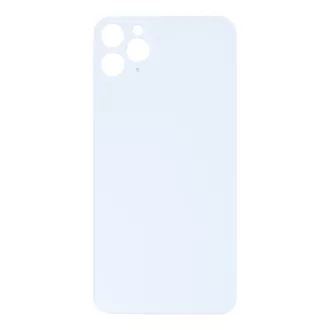 iPhone 11 Pro Max Üveghátlap nagy lyukú (ezüst)