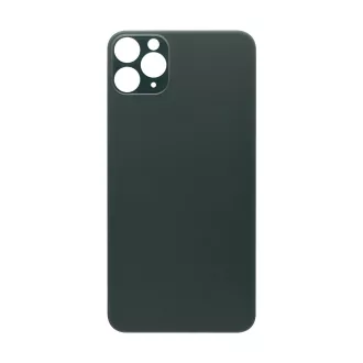 iPhone 11 Pro Max Üveghátlap nagy lyukú (éjzöld)