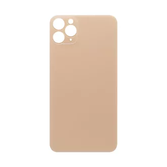 iPhone 11 Pro Max Üveghátlap nagy lyukú (arany)