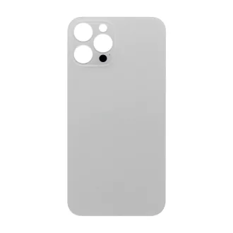 iPhone 12 Pro Max Üveghátlap nagy lyukú (ezüst)
