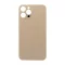 iPhone 12 Pro Max Üveghátlap nagy lyukú (arany)
