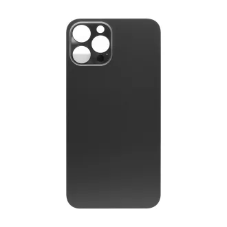iPhone 12 Pro Max Üveghátlap nagy lyukú (grafit)