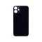 iPhone 12 Mini Üveghátlap nagy lyukú (fekete)