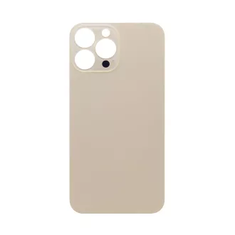 iPhone 13 Pro Max Üveghátlap nagy lyukú (arany)