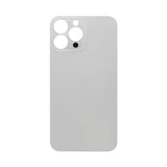 iPhone 13 Pro Max Üveghátlap nagy lyukú (ezüst)