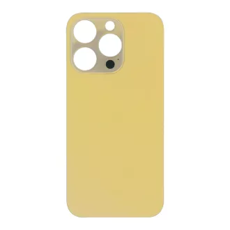 iPhone 14 Pro Üveghátlap nagy lyukú (arany)