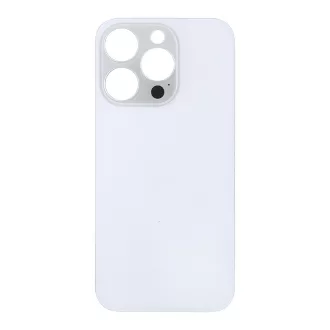 iPhone 14 Pro Üveghátlap nagy lyukú (ezüst)
