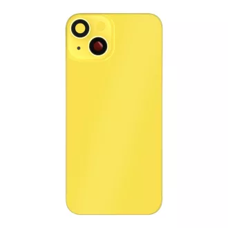 iPhone 14 Üveghátlap kamera lencsével (sárga)