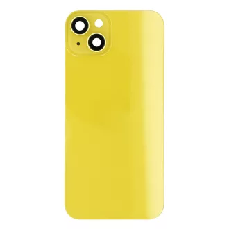 iPhone 14 Plus Üveghátlap kamera lencsével (sárga)