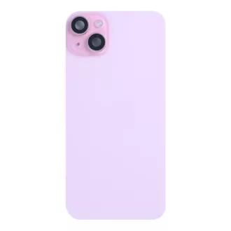 iPhone 15 Üveghátlap kamera lencsével (rózsaszín)