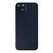 iPhone 15 Plus Üveghátlap kamera lencsével (fekete)