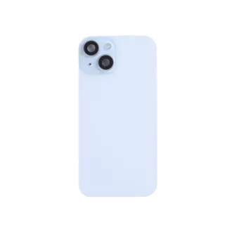 iPhone 15 Plus Üveghátlap kamera lencsével (kék)