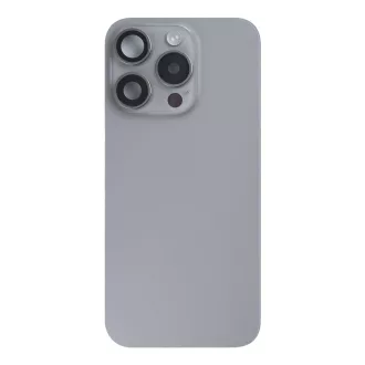   iPhone 15 Pro Üveghátlap  kamera lencsével (natúr titán)