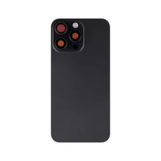   iPhone 15 Pro Max Üveghátlap kamera lencsével (fekete titán)
