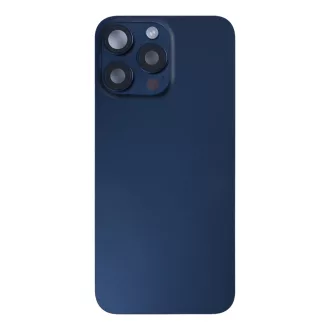   iPhone 15 Pro Max Üveghátlap kamera lencsével (kék titán)