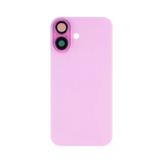 iPhone 16 Üveghátlap kamera lencsével (pink)