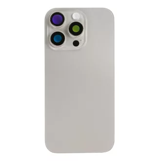   iPhone 16 Pro Max üveg hátlap kamera lencsével (natúr titán)
