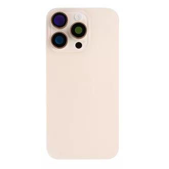   iPhone 16 Pro Max üveg hátlap kamera lencsével (sivatagi  titán)