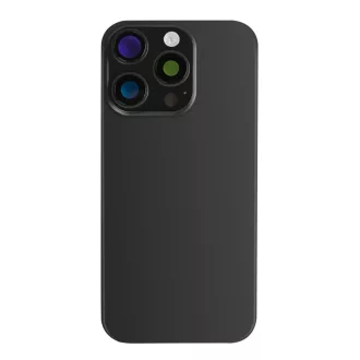  iPhone 16 Pro Max üveg hátlap kamera lencsével (fekete titán)