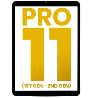   iPad Pro 11" - 1 gen (2018), 2 gen (2020) Előlapi üveg + Érintő + OCA
