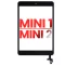 iPad Mini (2012), Mini 2 (2013) Előlapi üveg + Érintő