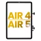 iPad Air 4 (2020), Air 5 (2022) Előlapi üveg + Érintő + OCA