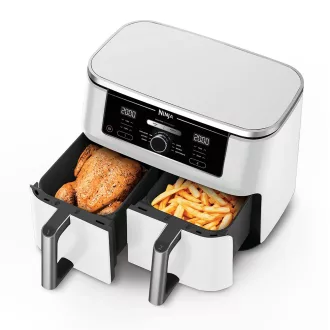 Ninja AF400EUWH Foodi MAX Dual Zone Airfryer 9.5L - Fehér